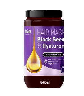 Bio Naturell Ultra Moisturizing Mask with Black Seed Oil and Hyaluronic Acid 946ml