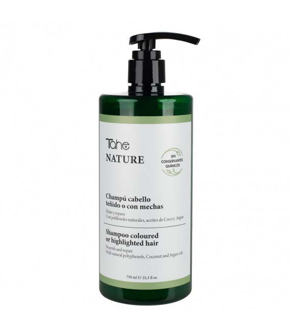 Tahe Nature Shampoo Coloured or Highlighted Hair 750ml