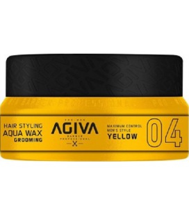 Agiva Hair Styling Aqua Wax Grooming Yellow 04 90ml