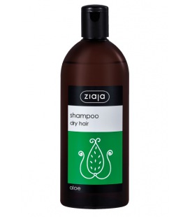 Ziaja Shampoo Aloe Vera Para Cabelo Seco 500 ml de