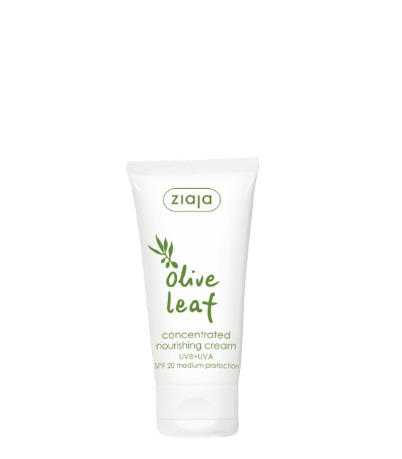 Ziaja Folha De Oliveira Creme Facial Uvb+Uva Spf 20 50 ml