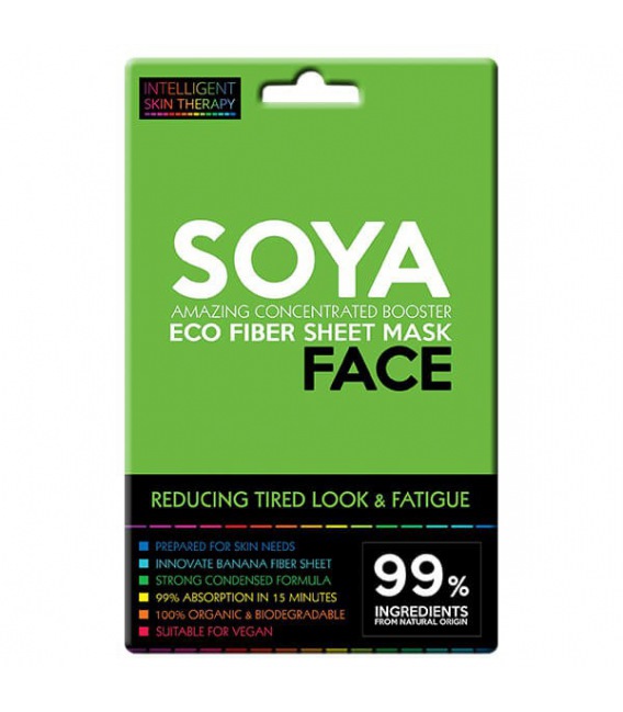 Beauty Face Ist Máscara Para o Rosto De Fibras Eco com Soja