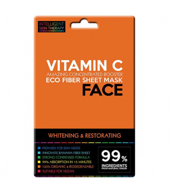 Beauty Face Ist Máscara Para o Rosto De Fibras Eco com Vitamina C