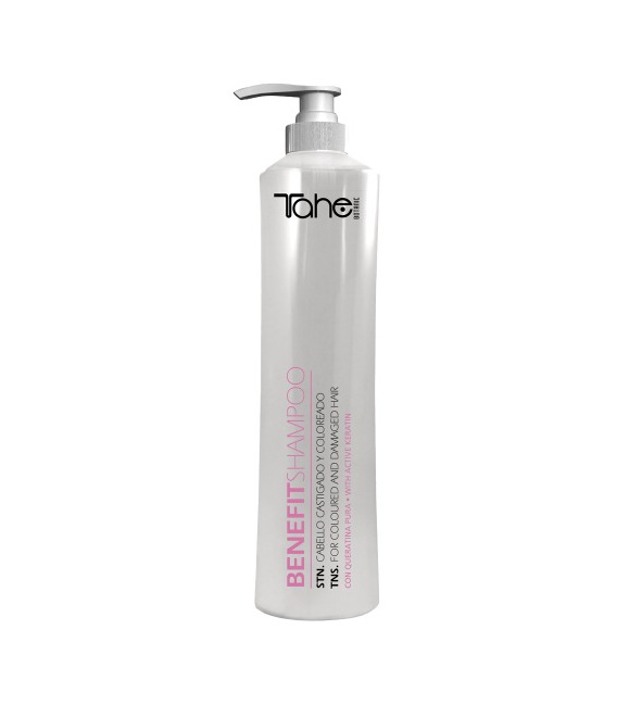 Tahe Botanic Shampoo Benefit Punished And Colored Hair 800ml