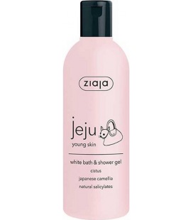 Ziaja Jeju, Gel De Duche E casa de Banho Branco 300 ml