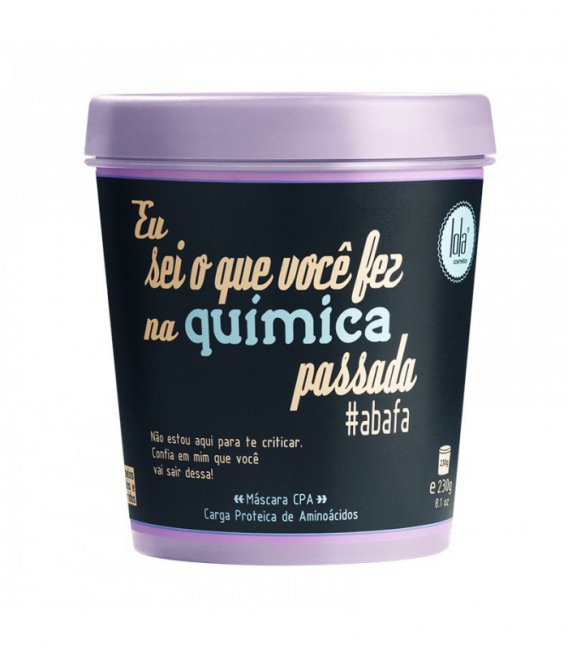 Lola Eu Sei O Que Você Fez Na Quím. Pass. Mascara 230g