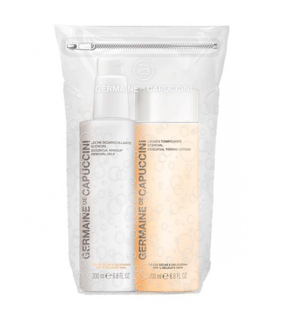 Germaine De Capuccini Balanço Skin Duo Desmaquilhante Tonoficante Loção 200ml + 200ml Leite