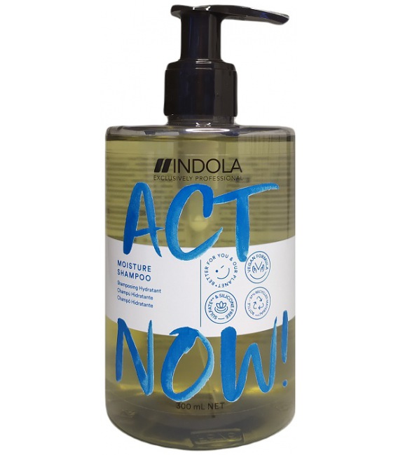 Indola Act Now Moisture Shampoo Vegan 300 ml