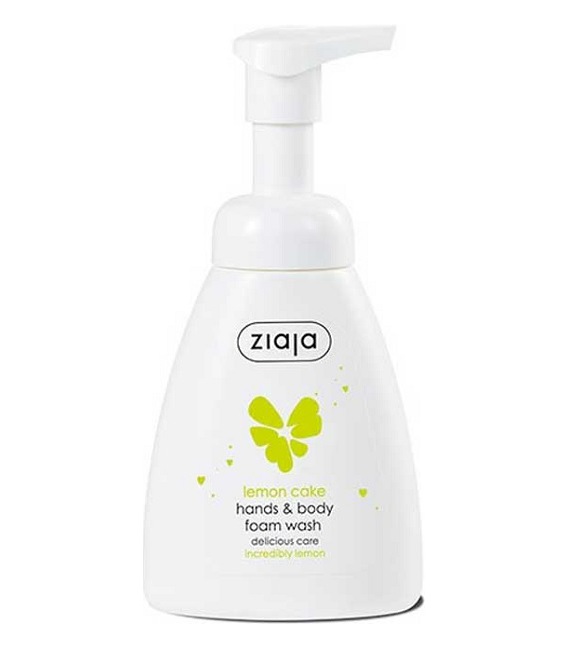 Ziaja Lemon Cake Hands And Body Foam Wash 250ml