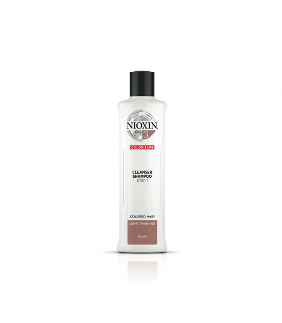 Nioxin System 3 Champú Paso 1 Cabello Teñido 300ml