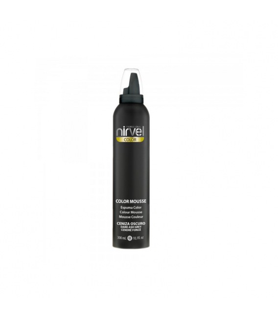 Nirvel Color Mousse Ceniza Oscuro 300ml