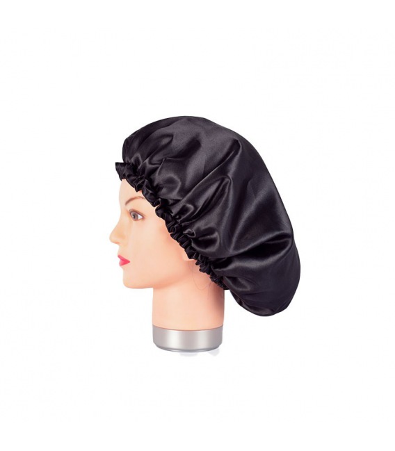 Bifull Gorro de Satén Negro Anti Frizz