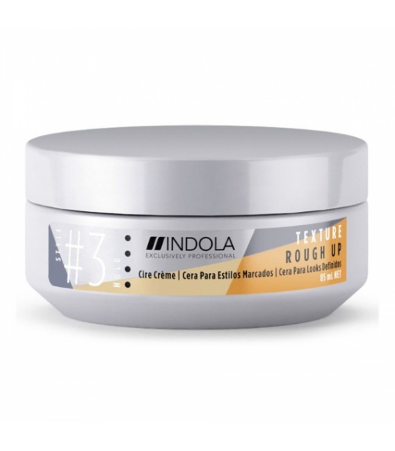 Indola 3 Cera para Estilos Marcados Rough up 85 ml