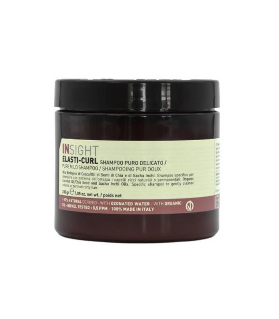 Insight Elasti-Curl Pure Mild Shampoo 200gr