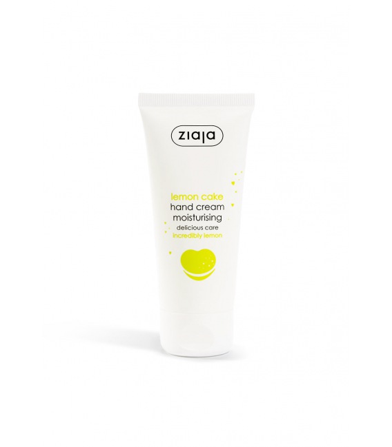 Ziaja Lemon Cake Hand Cream Moisturising 50ml