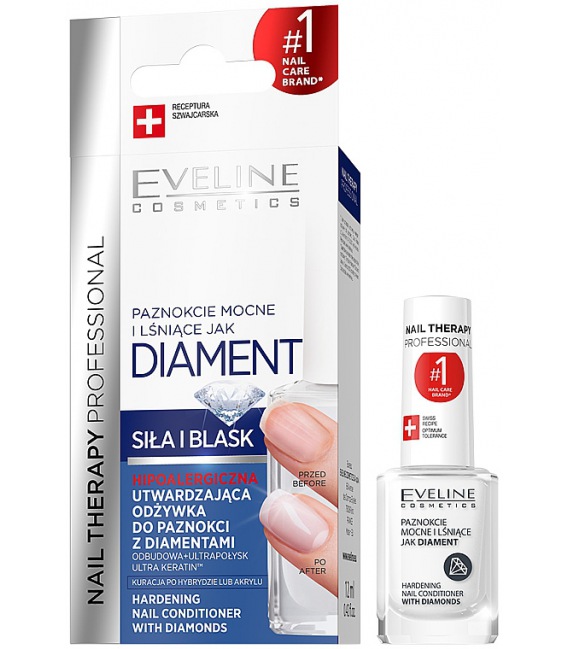 Eveline Nail Therapy Diamond Nail Hardener Conditioner