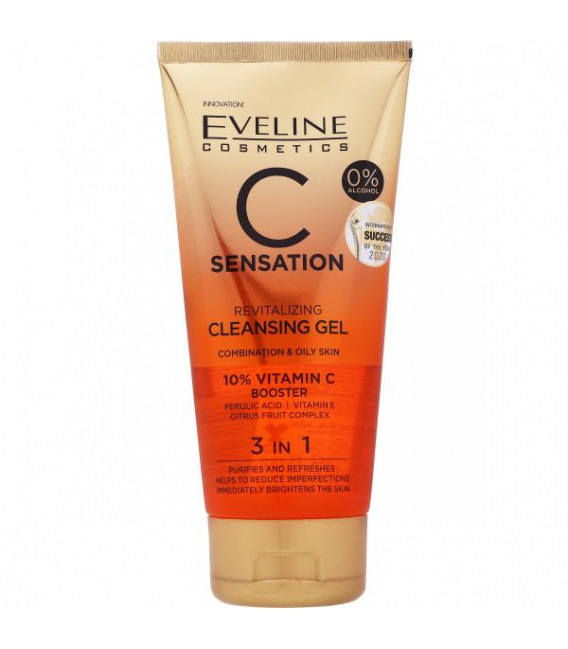 Eveline Cleansing Gel C Sensation 3in1 150ml