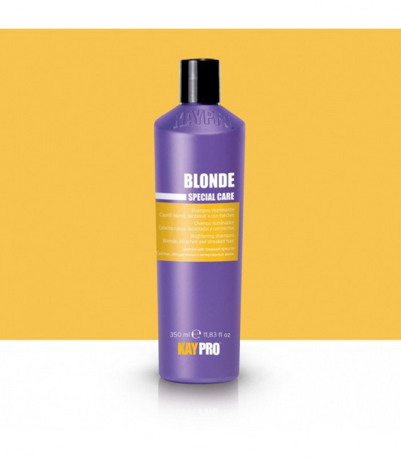 Kaypro Blonde Illuminating Shampoo Cabelos Loiros Descoloridos 350 ml