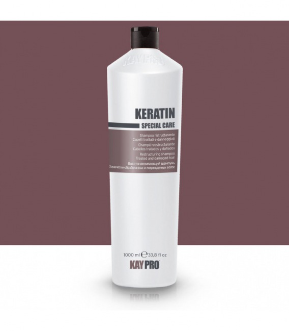 Kaypro Keratin Shampoo Reestruturante Cabelos Tratados E Danificados 1000ml