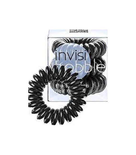 Invisibobble BlackThe Braceless Hair Ring 3 Pieces