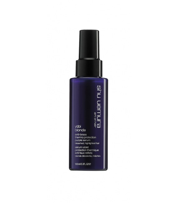 Shu Uemura Yubi Blonde Anti Brass Heat Protection Purple Serum 100 ml