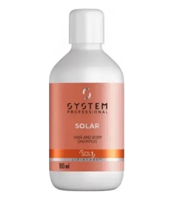 System Solar Hair And Body Shampoo 100ml