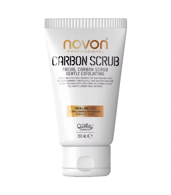 Novon Carbon Scrub Gently Exfoliating 150 ml