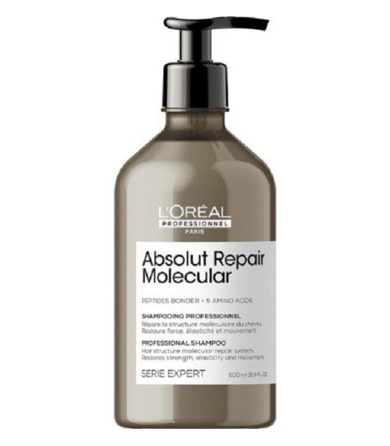 L'Oreal Absolut repair Molecular Shampoo 500ml