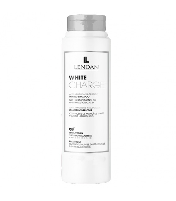 Lendan White Charge Anti-Yellow and Orange Toning Shampoo 1000ml