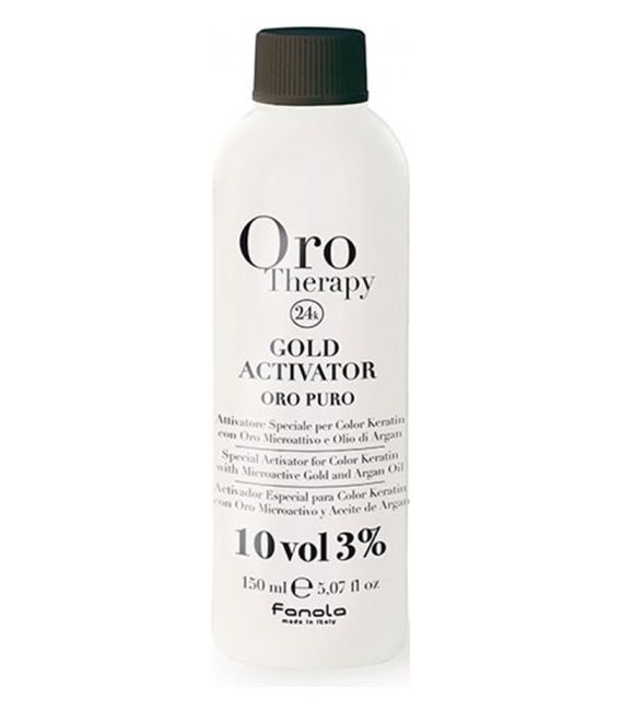 Fanola Gold Ativador Ouro Puro 10 Vol 150ml