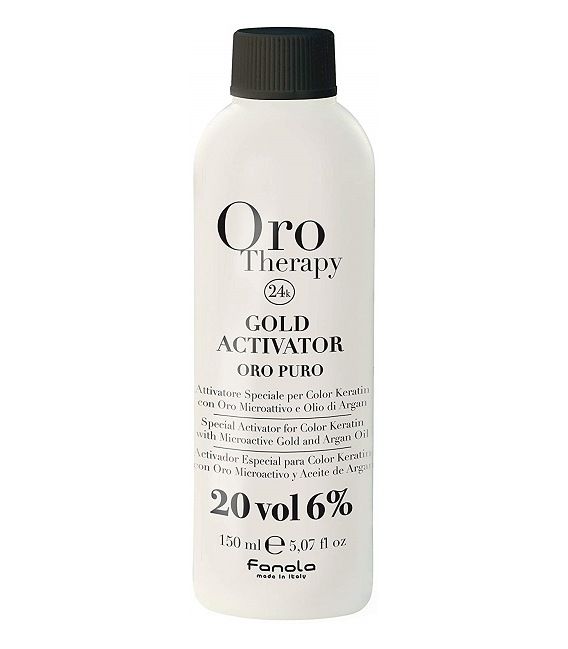 Fanola Gold Ativador Ouro Puro 20 Vol 150ml