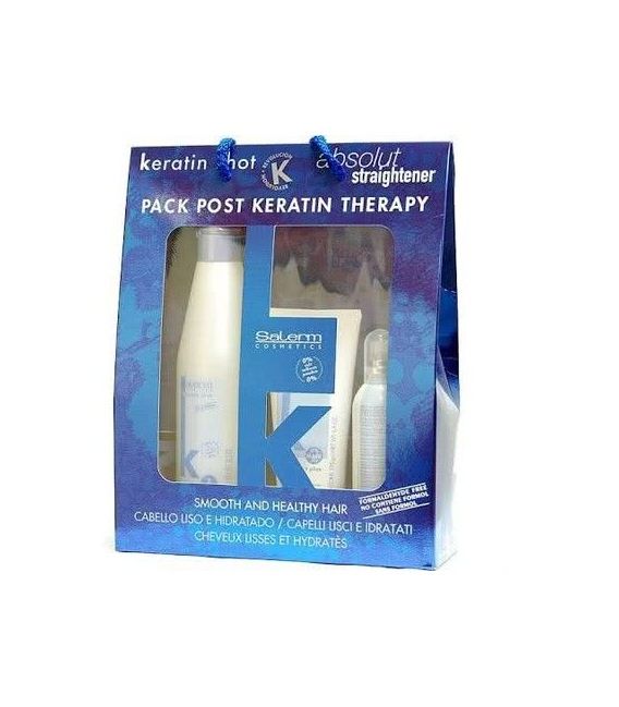 Kit De Manutenção Keratin Shot Salerm 