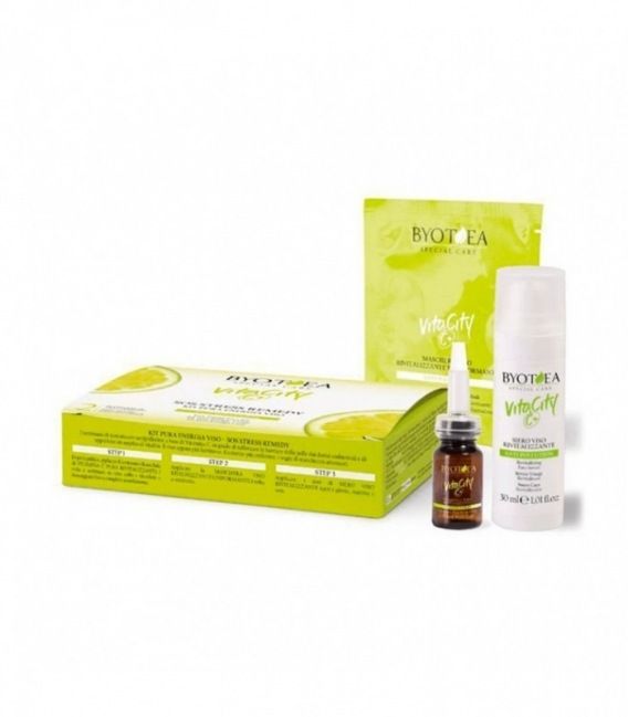 Byothea Kit Pura Energia Vitamina C Locion+ Máscara+ Soro