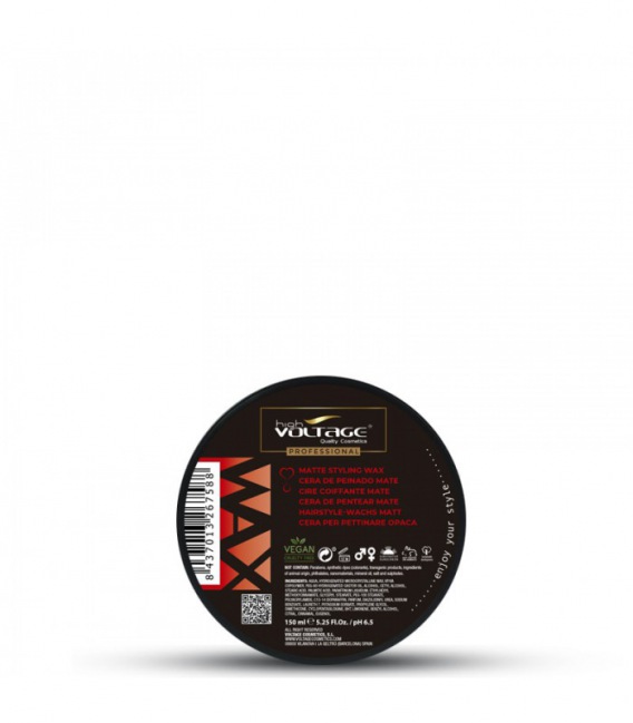 Voltage Cera de Penteado Mate 150ml