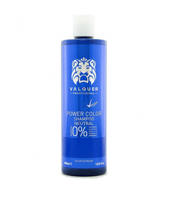 Valquer Shampoo Power Cor Neutra 0% 400 Ml